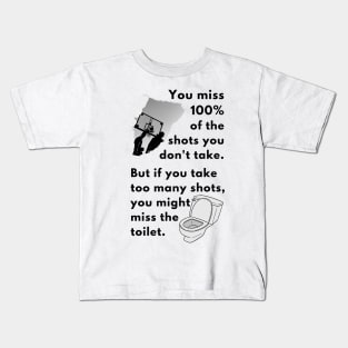 Take Your Shot Kids T-Shirt